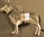 Игрушка ватная ёлочная «Собака-санитар».  СССР, 1930 - 1940-е годы.