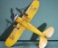Модель габаритная "Старинный одномоторный самолет". Металл. Ретро, винтаж. 