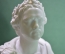 Император Петр Первый (Петр I). Бюст, белый. Искусственный мрамор. 25 см.