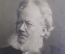 Старинная открытка "Ибсен". Ibsen. Чистая. B.K.W.I. Начало XX века.
