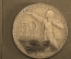 Настольная медаль "50 лет СССР 1922 - 1972". Серебро 925 пробы, эмаль. 1972 год, ЛМД, СССР.