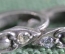 Сережки серебряные с камнем. Клеймо 1ХХВ, Серебро 925 пробы. Украина. 