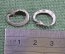 Сережки серебряные с камнем. Клеймо 1ХХВ, Серебро 925 пробы. Украина. 
