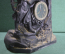 Часы каминные - Скульптура Хозяйка Медной горы. Металл, танковые часы, не на ходу. СССР.