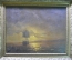 Картина "Лунная ночь на море" (под Айвазовкого). Художник А.Смирнов. Холст, масло. 1988 год.