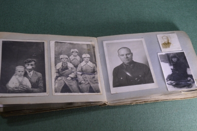 Альбом семейных и военных фотографий (50 фотографий). 1930 - 1960 -е годы. СССР.