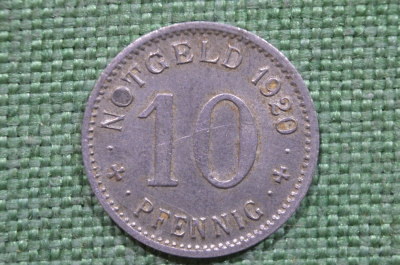 Нотгельд 10 пфеннигов, город Липпштадт, Германия. 1920 год. Kreis LippStadt