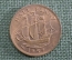 1/2 пенни (полпенни), Великобритания, корабль, парусник. Half penny, Great Britain. 1959 год.