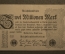 Банкнота 2000000 (Два миллиона) марок 1923 года. Веймарская республика, Германия, Берлин.
