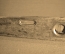 Старинный инструмент "Уровень DRGM". Дерево. Латунь. Германия. Рейх. 1930е годы. 
