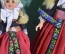Куклы парные в национальных костюмах. Дания.