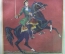 Литография Петр I из серии «Императоры Российской империи на своих любимых лошадях», Родионов.
