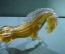 Золотой конь, лошадь в золоте, муранское стекло. Formica Murano. Без хвоста.