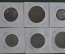 Набор монет 1/2 пенни - 1/2 кроны. 6 штук. Великобритания. 1950-1960 годы.