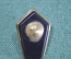 Знак, гробик "Герб СССР". Латунь. Винт. МВД. Самоделка. СССР.