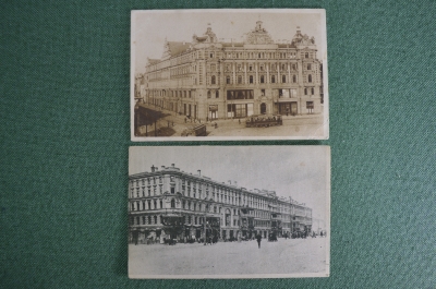 Открытки "Здание ОГПУ - НКВД". Лубянка. СССР. 1930-е годы. 2 штуки. Редкие.