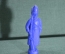 Игрушка "Солдатик", синий, дутыш. Пластик, СССР.