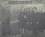 Старинная групповая фотография "Юные мелиораторы Москвы и Московской области". 1951 год, СССР.