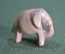 Фигурка, статуэтка "Слон, слоник". Миниатюра, резьба по камню. 