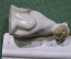 Фигурка, миниатюрная статуэтка "Обезьяна, мартышка". Фарфор, ЛФЗ.
