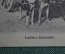 Старинная открытка, Фламандская молочница. Laitiere flamande. Бельгия. Начало XX века.