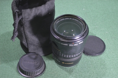 Объектив "Кэнон", Япония. Canon Lens, made in Japan. Ultrasonic EF 24-85 mm, 1:3,5-4,5, EW-73 II. 