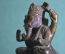 Статуэтка бронзовая "Ганеша, слон с топорами". Патина. Индуизм. Мудрость, достаток и благополучие.