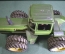 Трактор "Джон Дир", John Deere, большая коллекционная модель с водителем. Металл. 