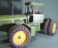 Трактор "Джон Дир", John Deere, большая коллекционная модель с водителем. Металл. 