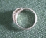 Колечко, кольцо серебряное, с узорами. Серебро 925 пробы, диаметр 16 мм.