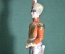 Фарфоровая статуэтка "Офицер, гусар" #1. Oficcier des Hussards. Европа.