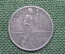 Монета 1 лей 1914 года, Румыния. 1 leu, Romania. Серебро.