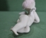 Фигурка, статуэтка "Ангелочек в розовой шапочке". Фарфор, бисквит. Европа.