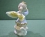 Фигурка, статуэтка "Девочка ангел с подзорной трубой". Фарфор, бисквит. Европа.