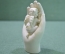Фигурка, статуэтка "Ангел малыш в ладони". Пластик. Европа.