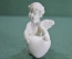 Фигурка, статуэтка "Ангелочек с сердечком". Пластик. Европа.