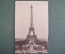 Открытка старинная "Эйфелева башня, Париж". Paris, The Eiffel Tower. Европа.