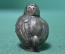 Старинная миниатюрная солонка"Птица"/"Воробей", дореволюционная.
