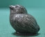 Старинная миниатюрная солонка"Птица"/"Воробей", дореволюционная.