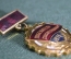 Знак, значок "Победитель соцсоревнования, 1976". Легкий металл, СССР.