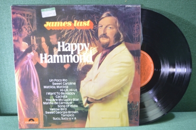 Винил, пластинка 1 lp "Джеймс Ласт". James Last ‎– Happy Hammond. 1973 год.
