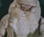 Дед Мороз ватный, большой, 42 см. Папье-маше, вата. Фабрика "Детская игрушка". СССР.