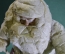Дед Мороз ватный, большой, 42 см. Папье-маше, вата. Фабрика "Детская игрушка". СССР.