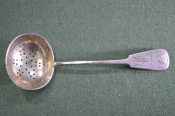 Ложка старинная с дырками шумовка 