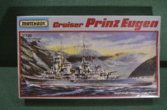 Сборная модель Тяжелый немецкий крейсер "принц Ойген" Cruiser Prinz Eugen, 1/720. Matchbox