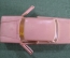 Модель масштабная, автомобиль "Фиат 1500", Fiat. А-2. Розовый. Пластик. СССР.