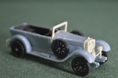 Модель масштабная, автомобиль "Изотта", Isotta Fraschini 1926. Голубая. Пластик. Estetyka, Польша.