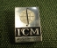 Знак "ICM Международный конгресс математиков Москва 1966 год"