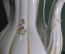Кувшин фарфоровый (чайник, кофейник). Фарфор Мейсен, X-Form coffee pot Meissen. Цветы, позолота.