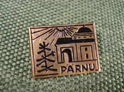 Значок " Parnu"  Эстония 